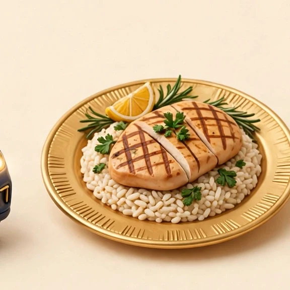 Plate of food
